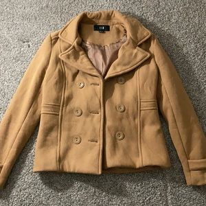 Fairly new Tan coat from Forever 21.